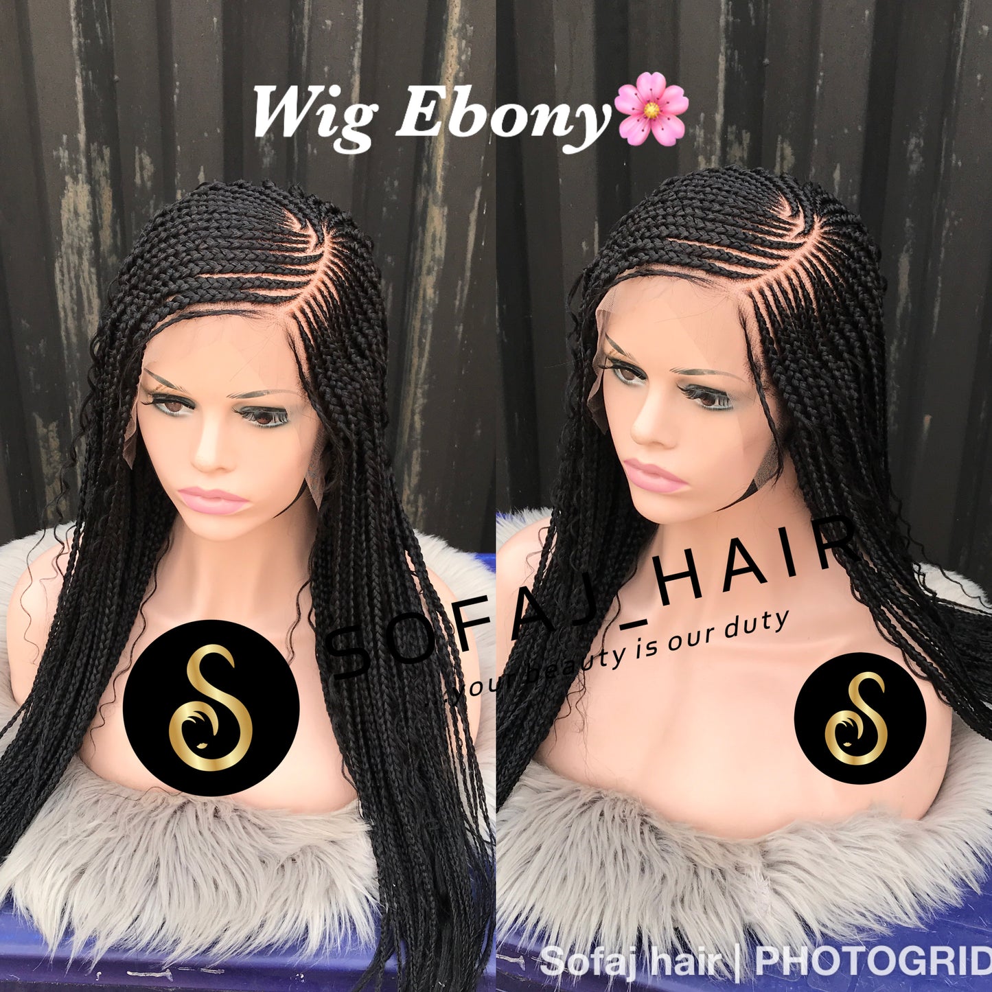 Wig Ebony