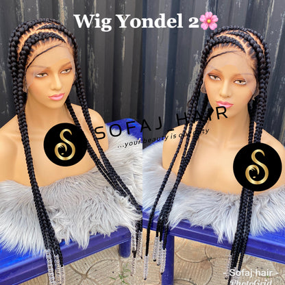 Wig Yondel 2. (Pop smoke wig)
