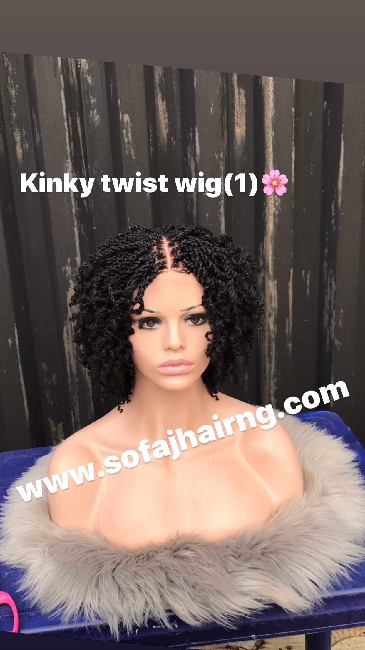 Kinky Twist Wig1