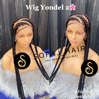 Wig Yondel 2. (Pop smoke wig)