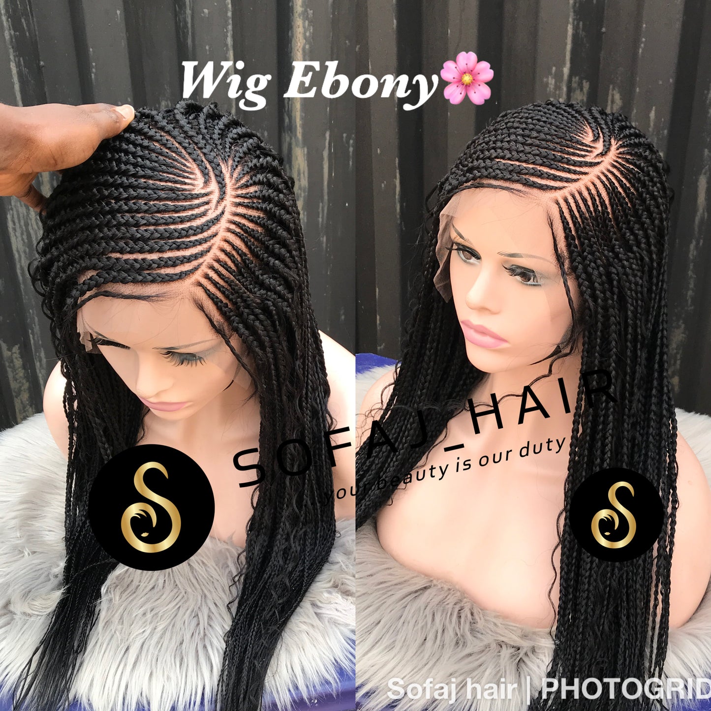 Wig Ebony