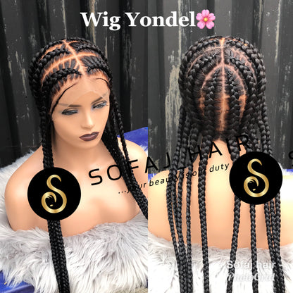 Wig Yondel. (Pop smoke braids)